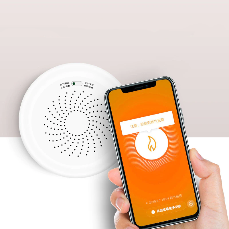 ZigBee Tuya inteligentny wykrywacz gazów palnych - obrazek 4