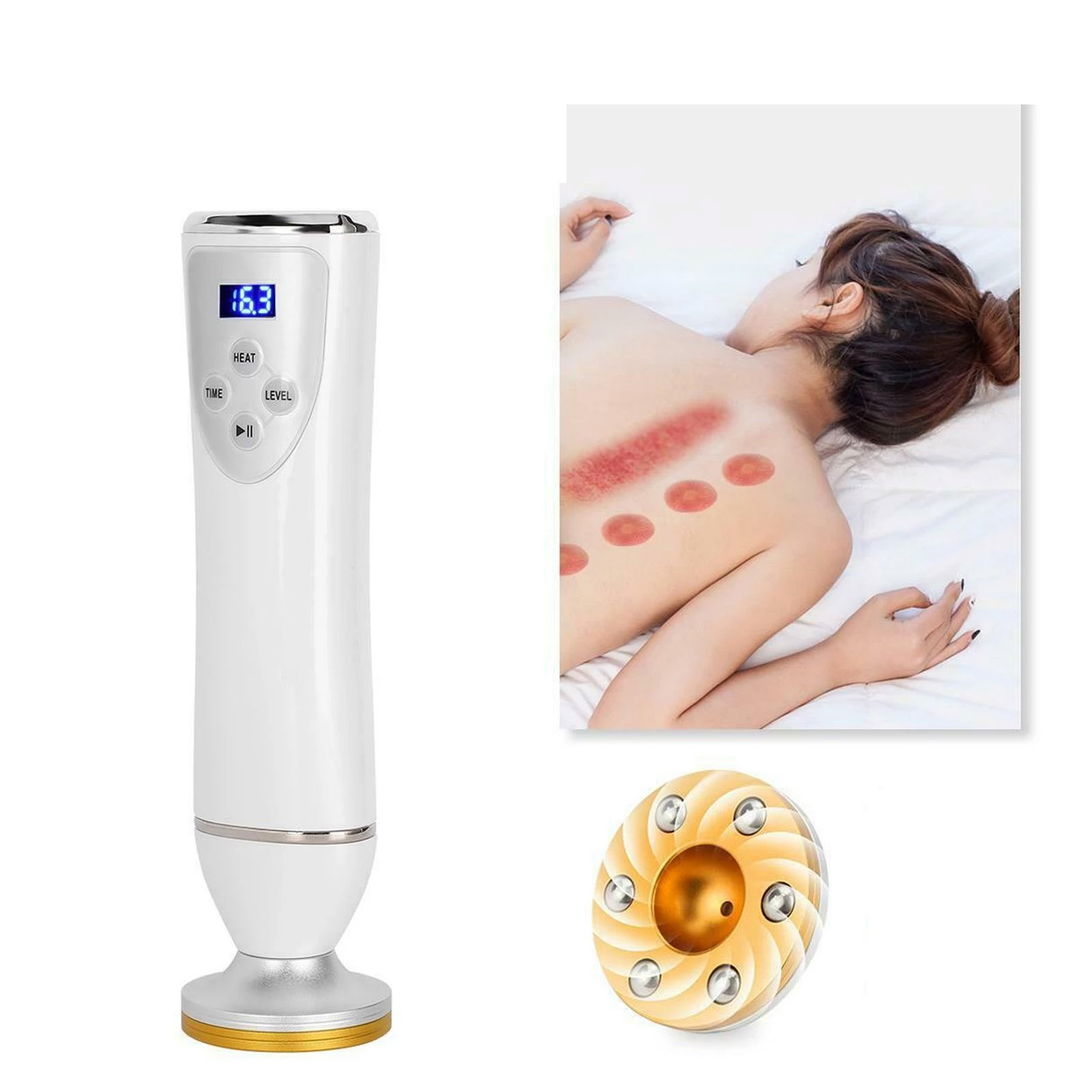 Przenośne elektryczne bańki do masażu ciała detoksykacji - obrazek 3