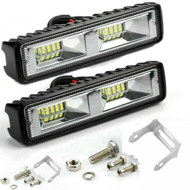 Reflektory LED 12-24V dla Auto motocykl ciężarówka łódź 36w - obrazek 3