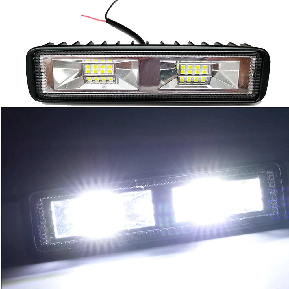Reflektory LED 12-24V dla Auto motocykl ciężarówka łódź 36w - obrazek 4