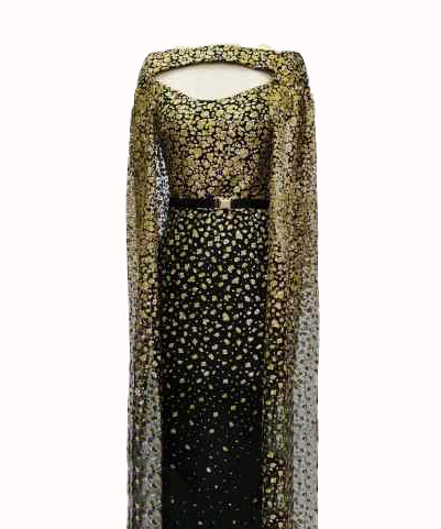 Sukienka damska brokatowa wieczorowa