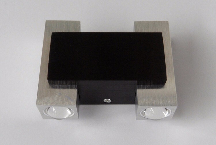 Nowoczesny kinkiet LED Aluminiowy Ciepły biały - obrazek 2