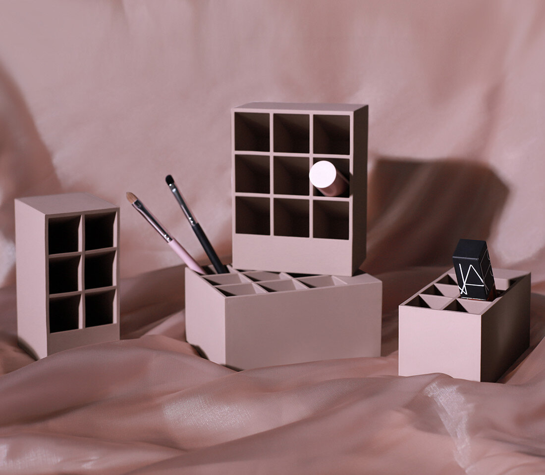 POJEMNIK PUDEŁKO ORGANIZER NA SZMINKI - obrazek 4