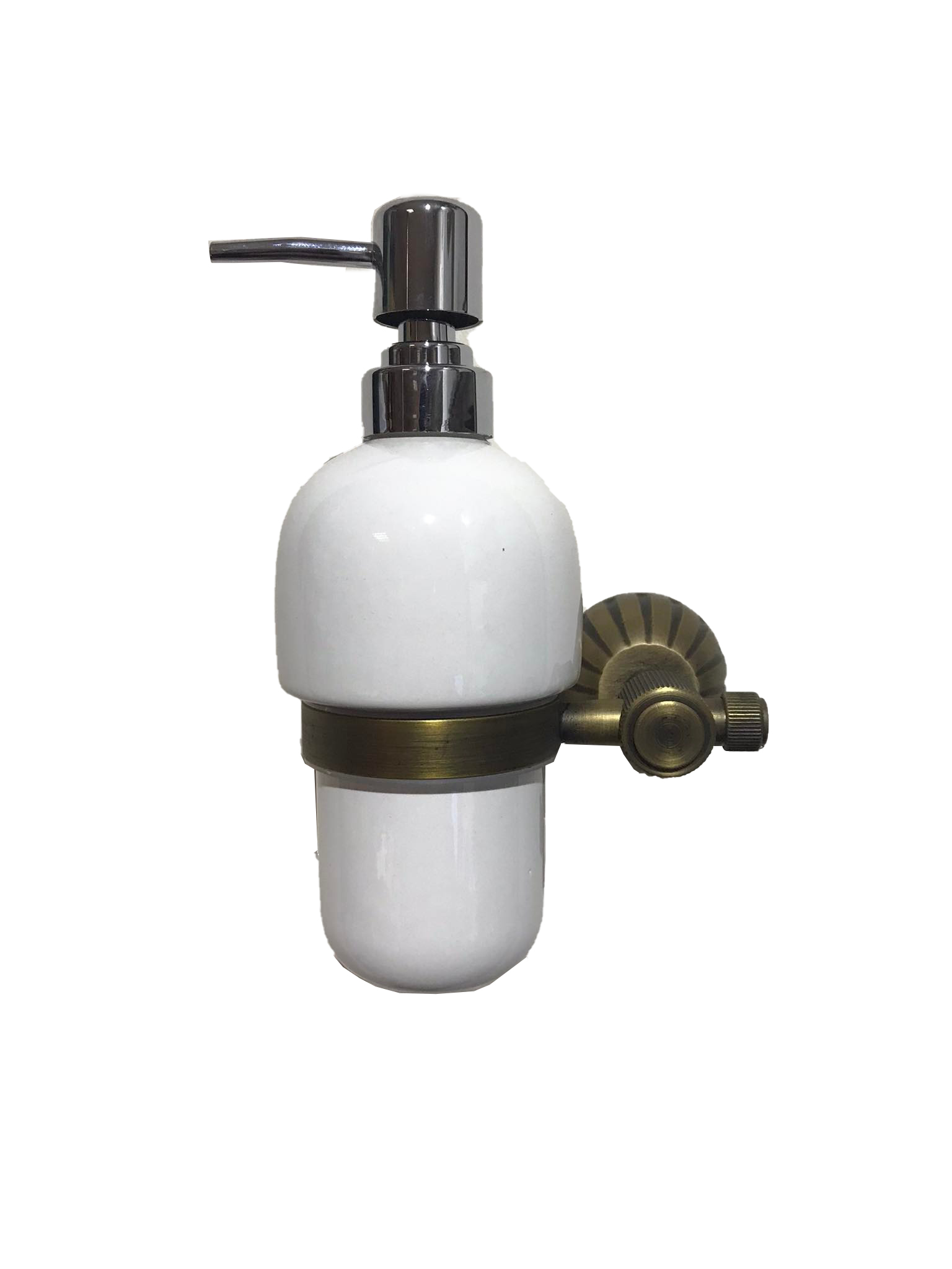 Dozownik do mydła Antyczny postarzany mosiądz - obrazek 2