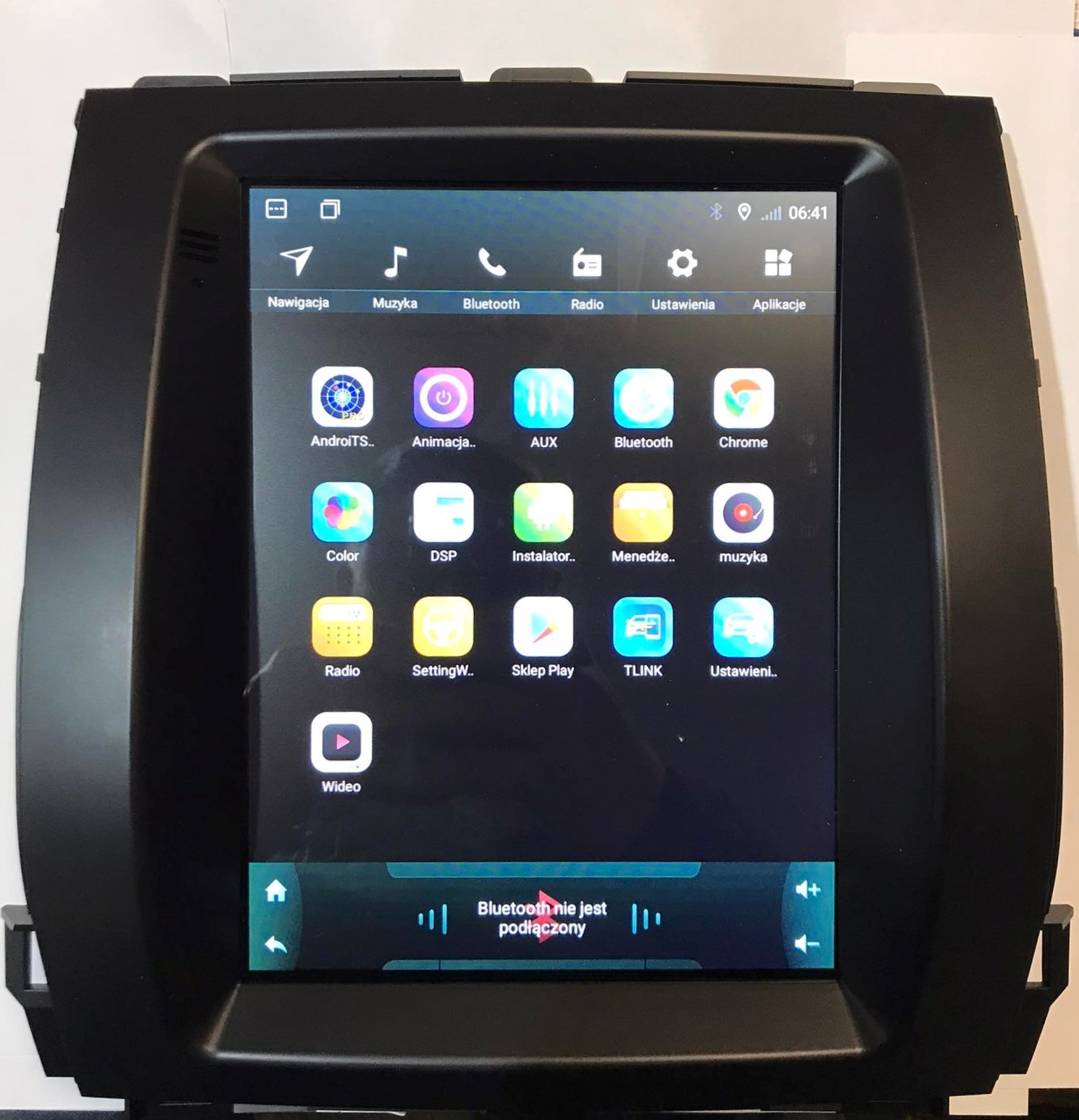 Radio Android Tesla style Toyota Land Cruiser Prado - obrazek 3