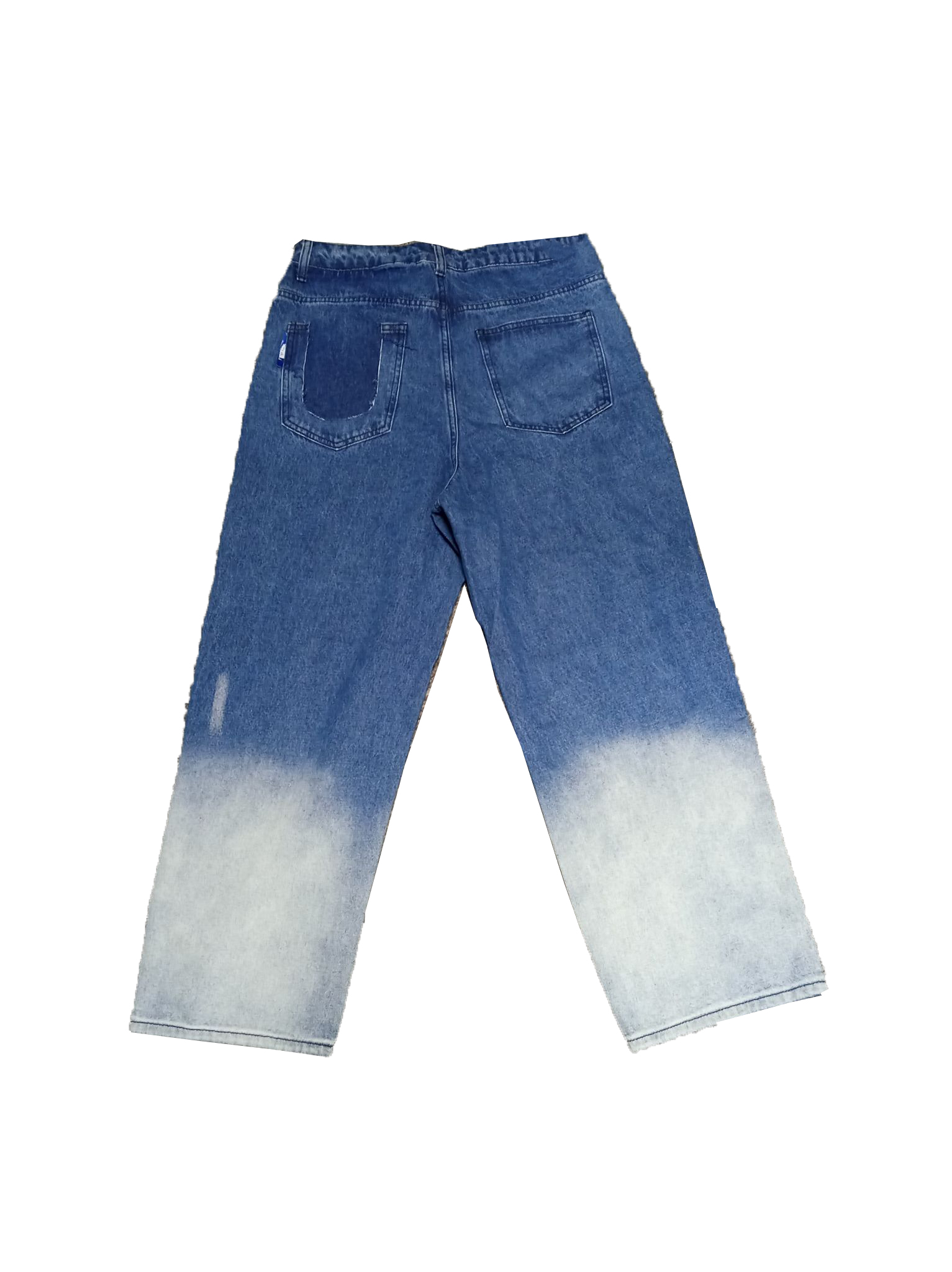 Damskie dżinsowe spodnie w stylu VINTAGE - obrazek 2