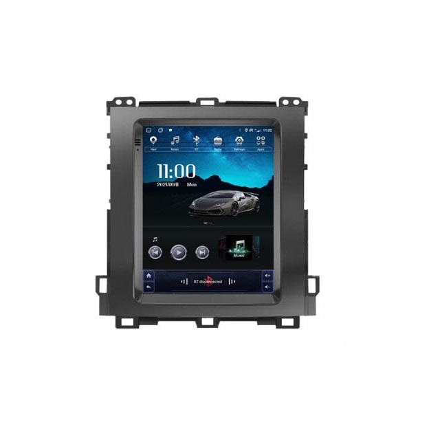 Radio Android Tesla style Toyota Land Cruiser Prado