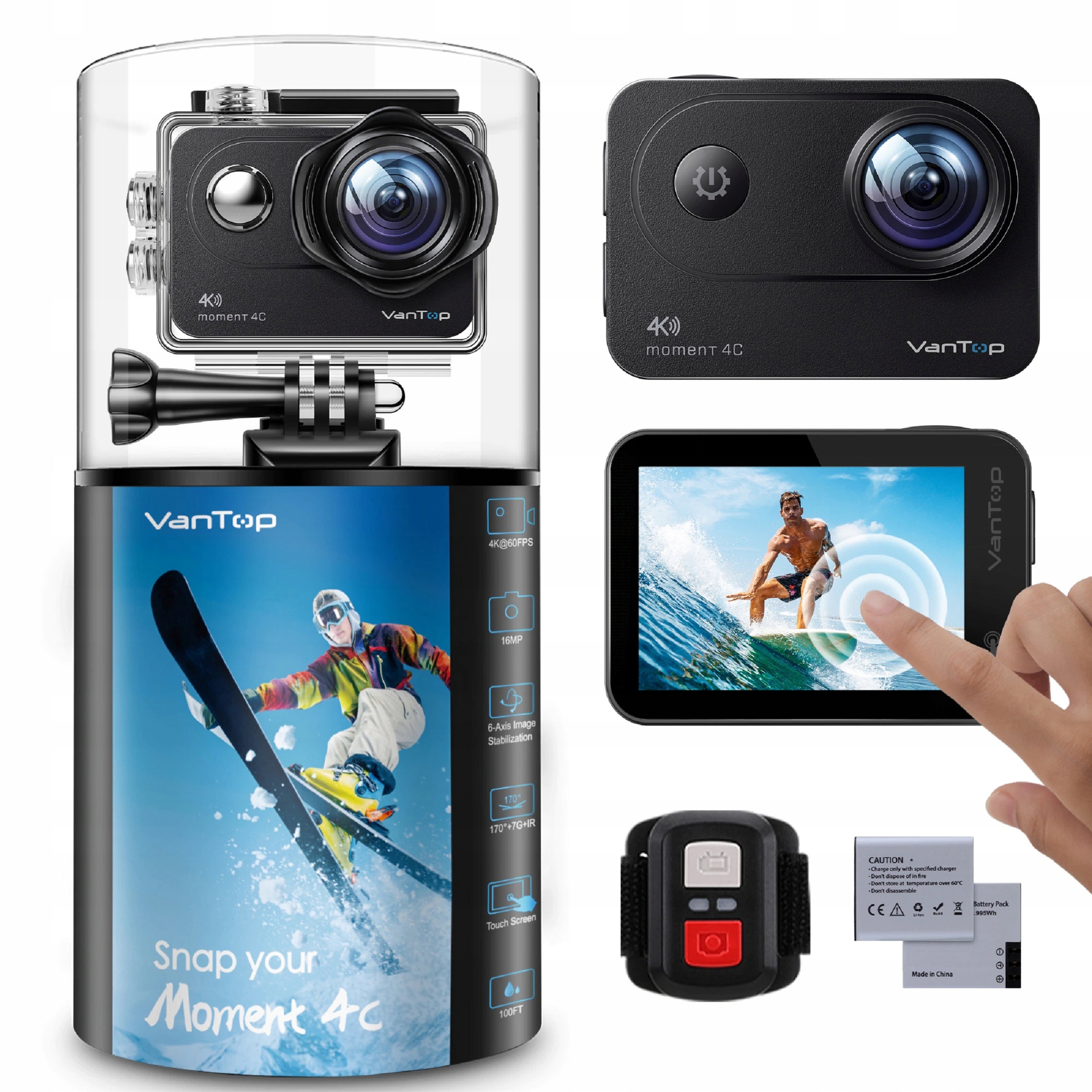 KAMERA sportowa VanTop Moment 4C - obrazek 2