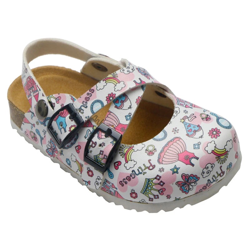 Dziewczęce sandały z nadrukiem 15,5cm