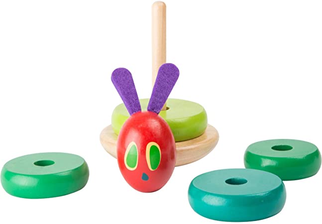 Small Foot 10402 Bardzo Głodna Gąsienica - zabawka typu sorter - obrazek 2