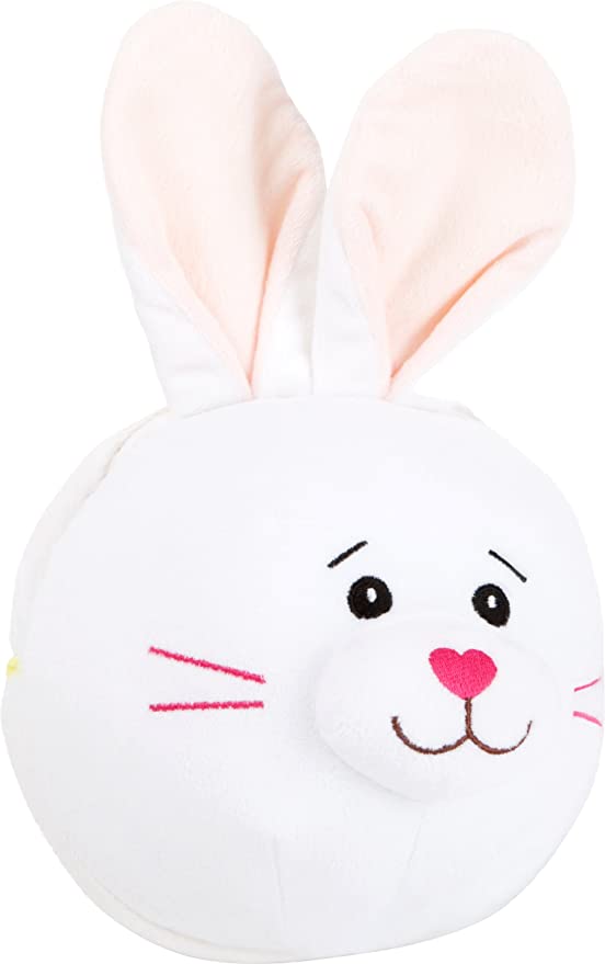 Small Foot 10521 Pluszowa piłka zając i kaczka wielokolorowa