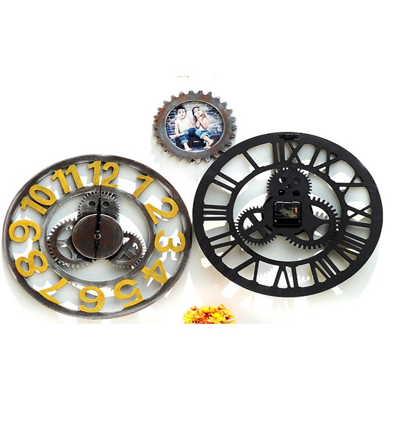 Zegar ścienny Retro Tryby - obrazek 3