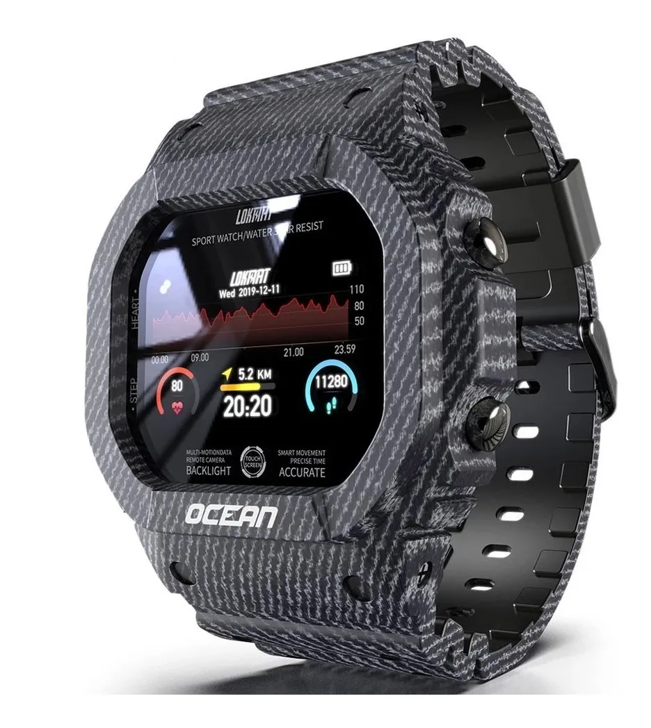 ZEGAREK SMARTWATCH LOKMAT Ocean