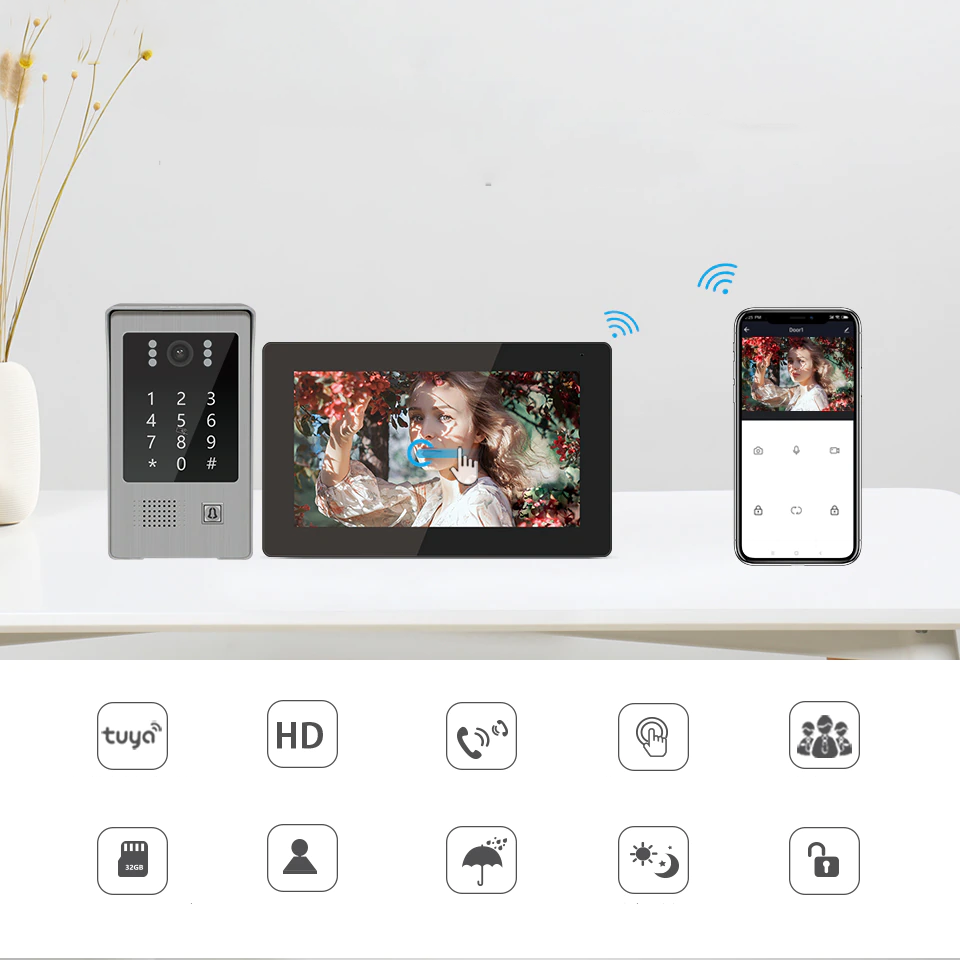 Wideodomofon P217B1M721B1 32Gb 1MP - obrazek 2