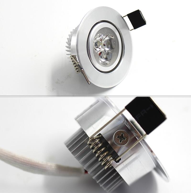 Halogen LED oprawa wpuszczana w sufit 3w - obrazek 5