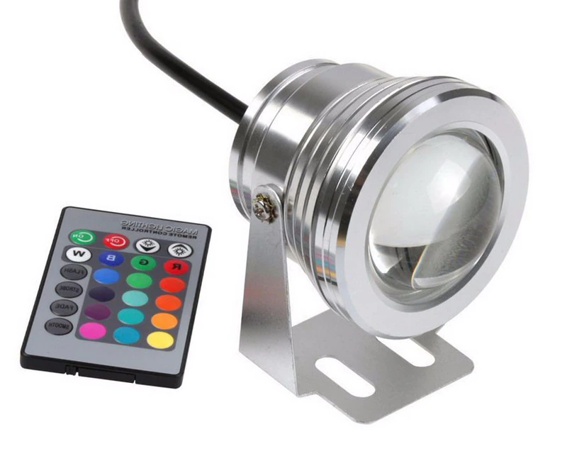 Naświetlacz Lampka RGB LED 10w 12v IP67 - obrazek 3