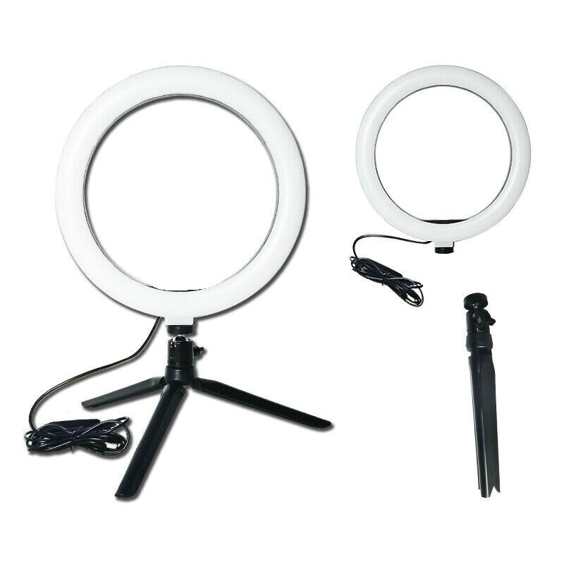 Lampa pierścieniowa ring selfie + statyw - obrazek 3