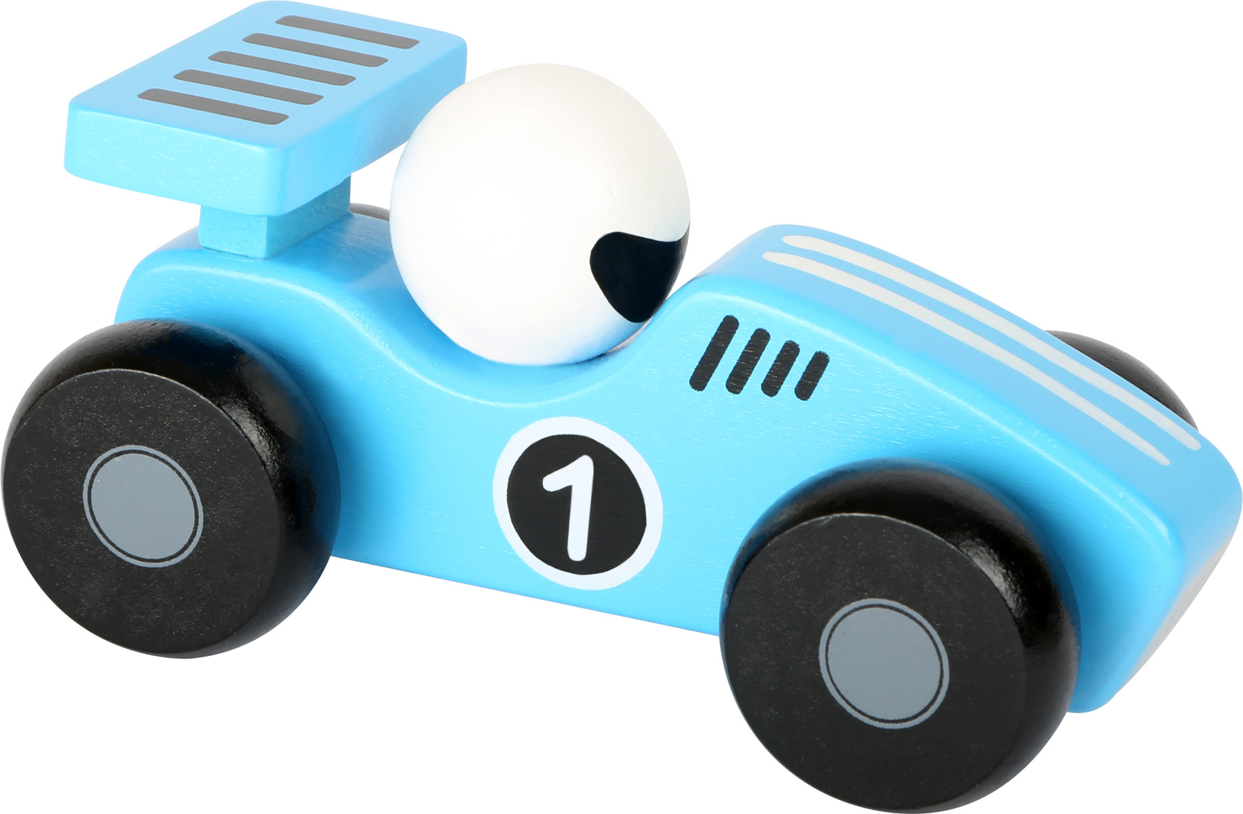 8 sztuk małych wyścigowych samochodzików small foot 10501 - obrazek 4