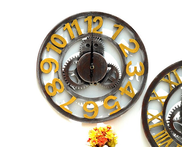 Zegar ścienny Retro Tryby