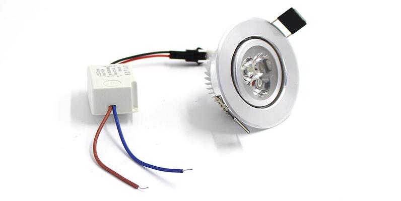 Halogen LED oprawa wpuszczana w sufit 3w - obrazek 6