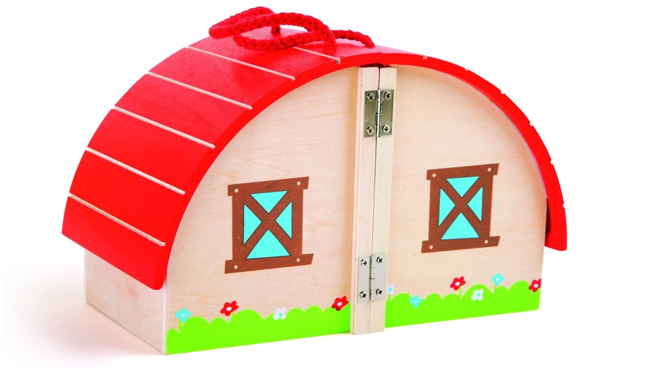 Small Foot 10124 Drewniany zestaw do zabawy w gospodarstwo - obrazek 3