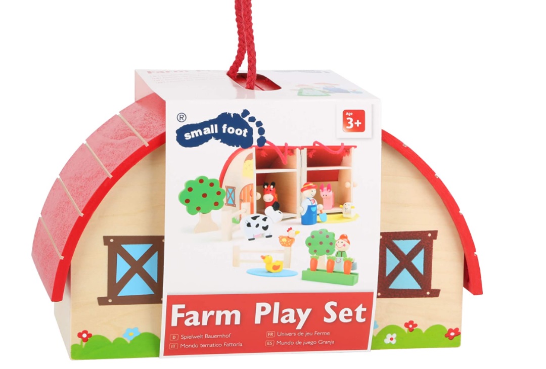 Small Foot 10124 Drewniany zestaw do zabawy w gospodarstwo - obrazek 7