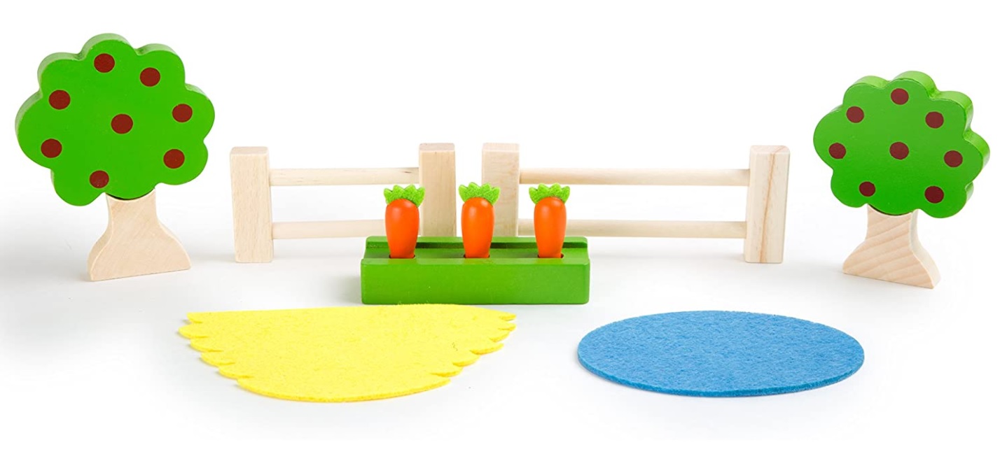 Small Foot 10124 Drewniany zestaw do zabawy w gospodarstwo - obrazek 6