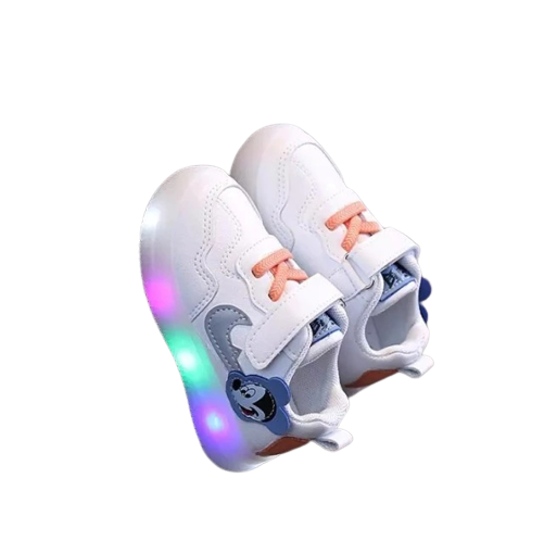 Dziecięce świecące buty z Myszką Mickey