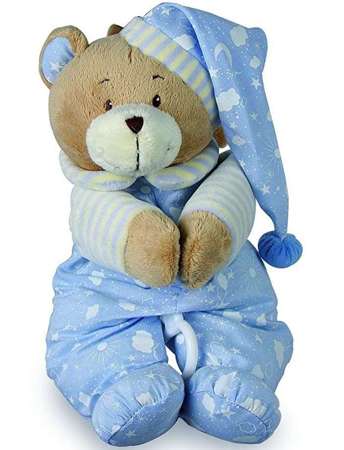 Small Foot 5532 Pozytywka przytulanka miś Nils - obrazek 2