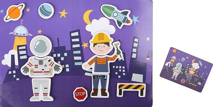 Small Foot 3918 Puzzle magnetyczne zawody - obrazek 6