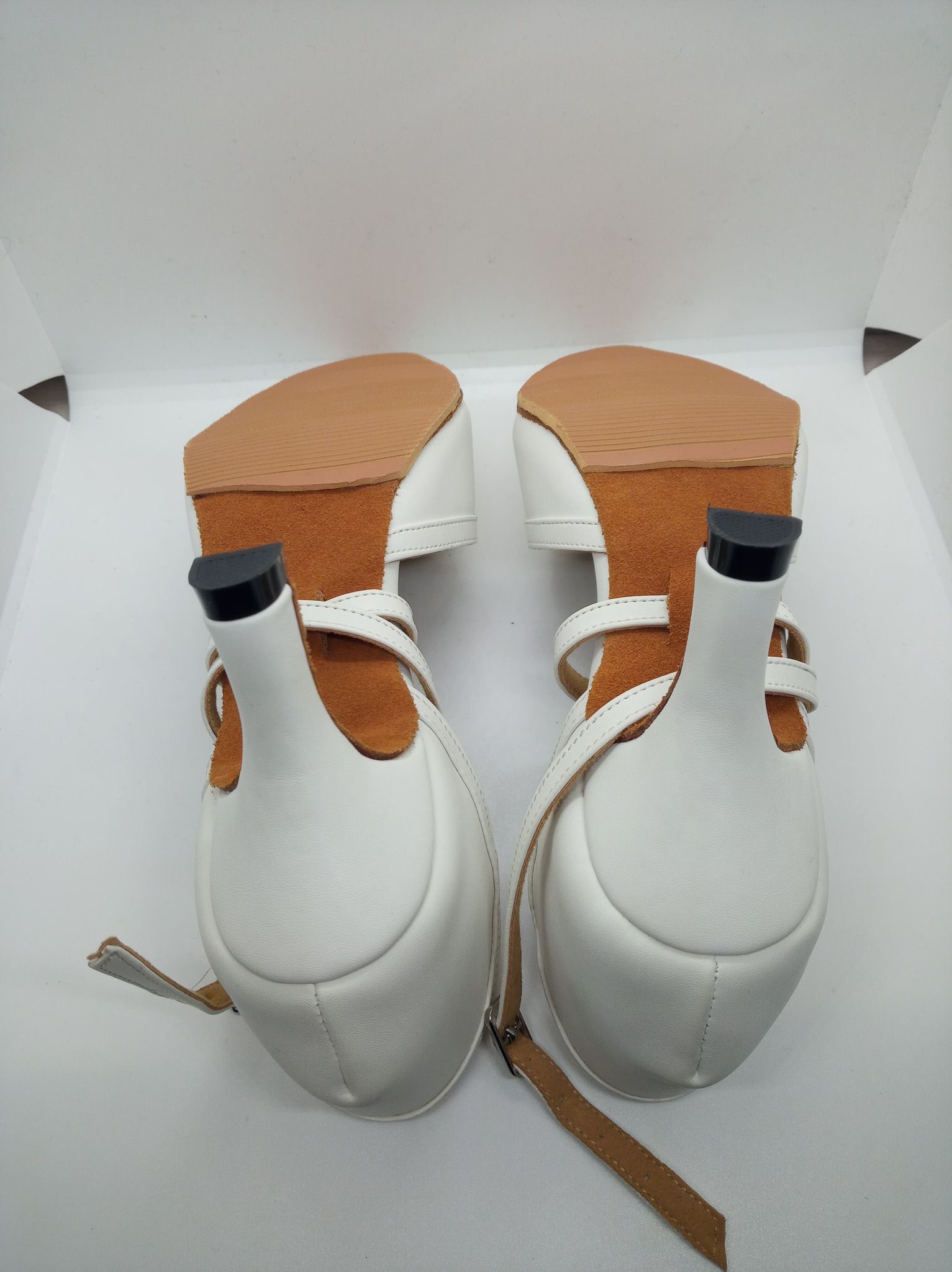 Damskie buty do tańca ze skóry ekologicznej - obrazek 3