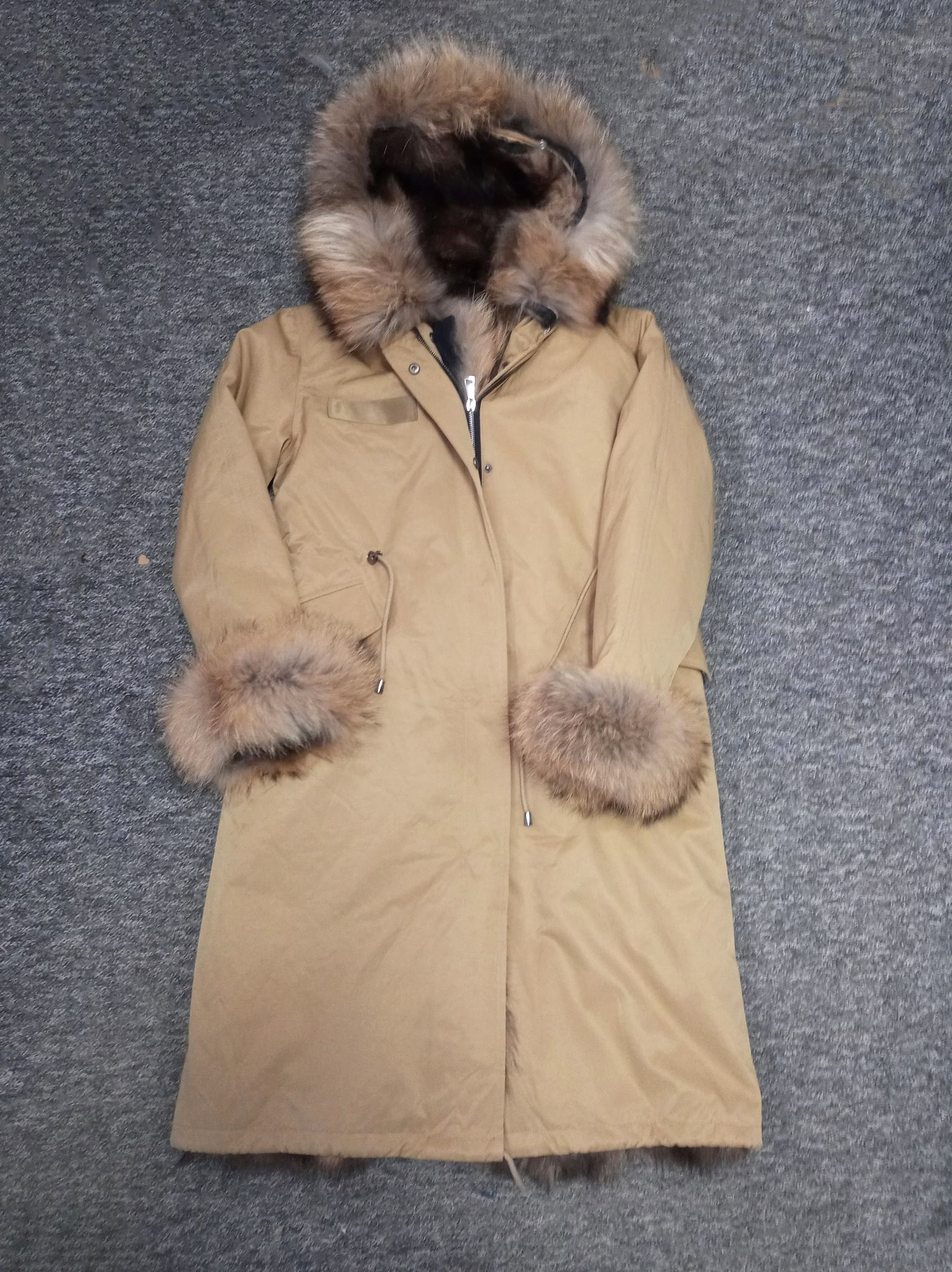 Damska parka 3w1 z odpinaną futrzaną podszewką - obrazek 5