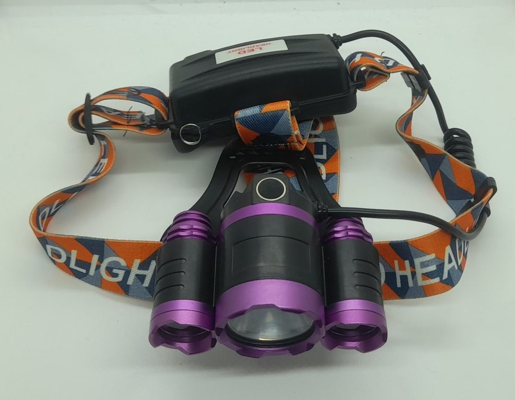 LATARKA CZOŁOWA 3xLED Czołówka - obrazek 5