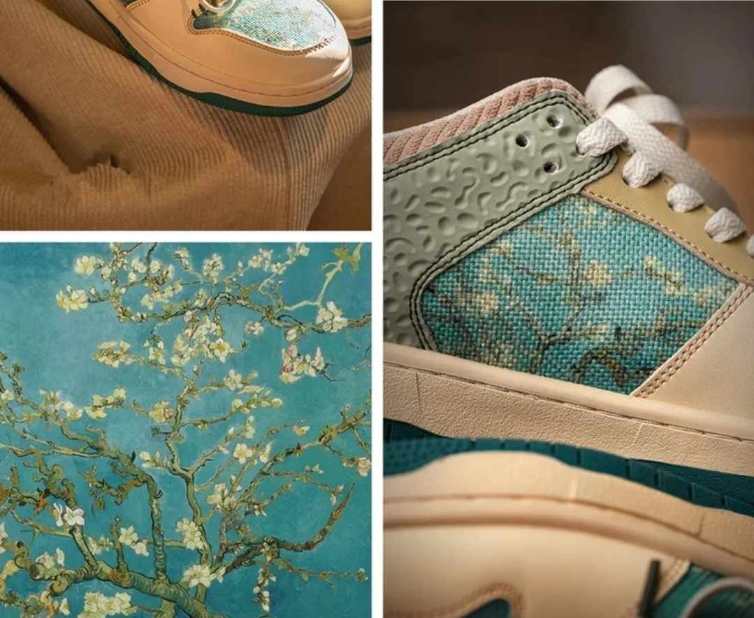 Męskie sneakersy kwiatowy print rozmiar 43 - obrazek 6