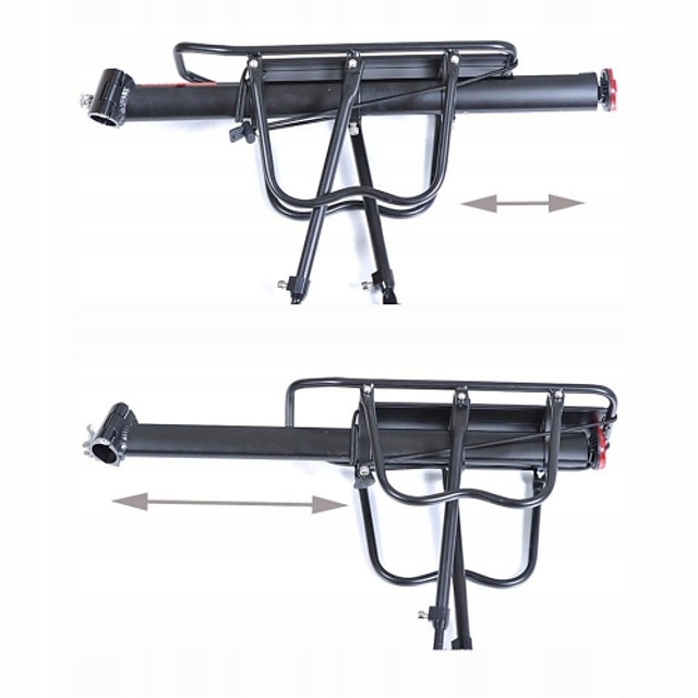 BAGAŻNIK ROWEROWY TYLNY ALUMINIUM UNIWERSALNY 50KG - obrazek 4