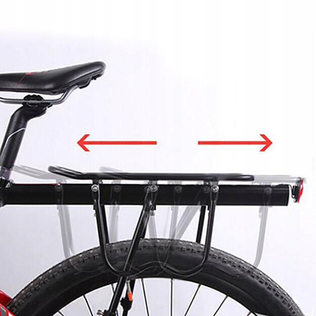 BAGAŻNIK ROWEROWY TYLNY ALUMINIUM UNIWERSALNY 50KG - obrazek 7