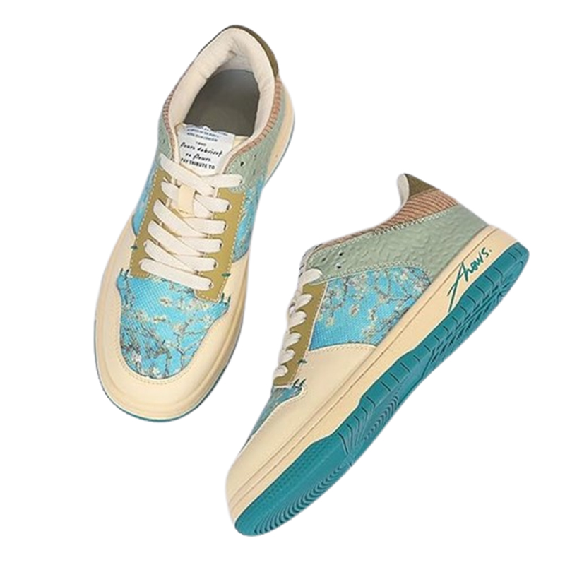 Męskie sneakersy kwiatowy print rozmiar 43