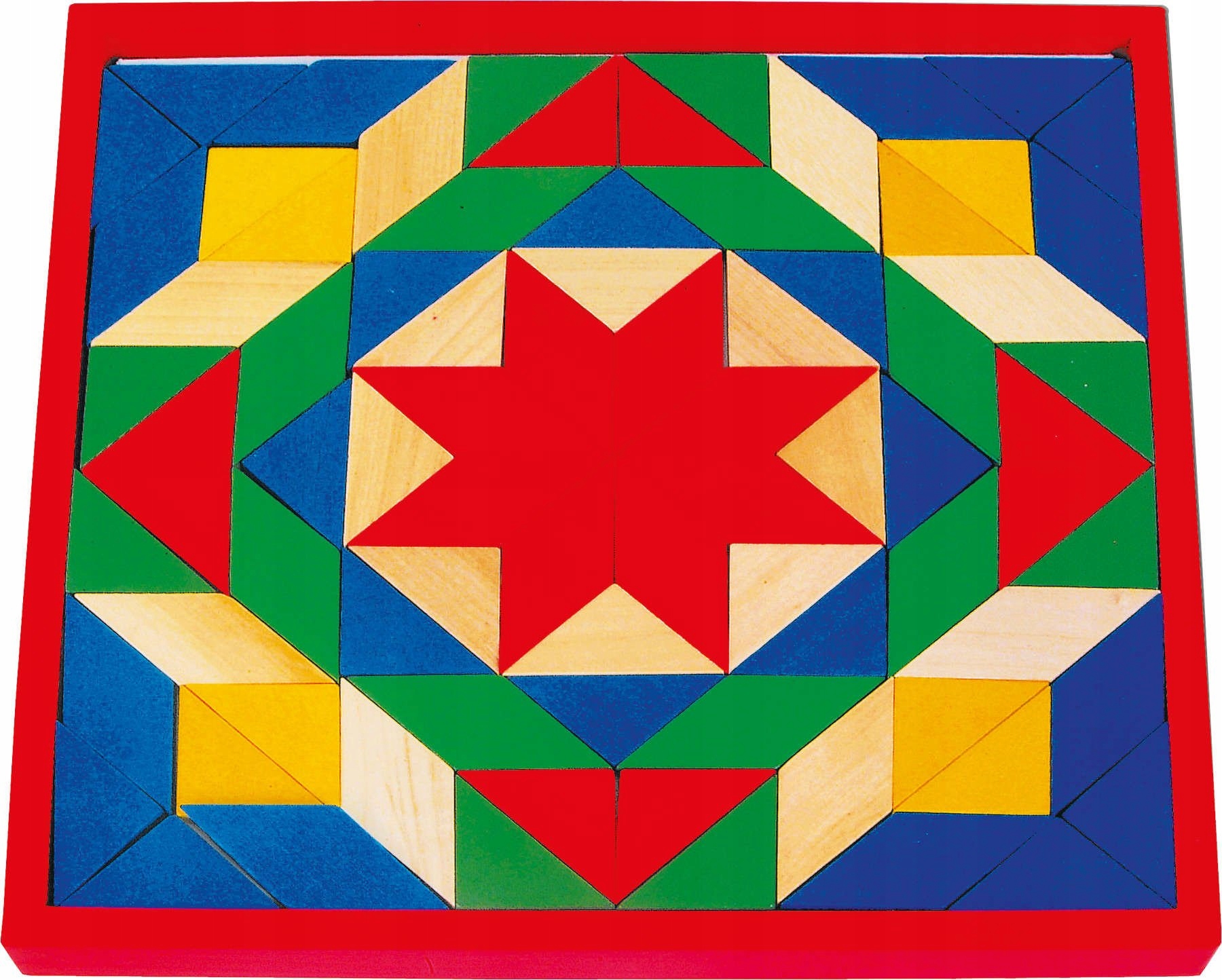 Drewniana układanka - Mozaika 1038