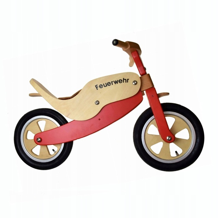 DREWNIANY JEZDZIK MOTOCYKLOWY SMALL FOOT 1956 - obrazek 2