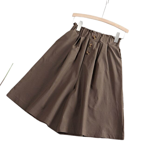 Damskie szorty z szerokimi nogawkami