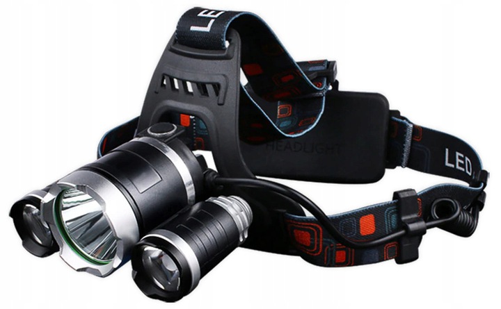 LATARKA CZOŁOWA 3xLED Czołówka - obrazek 6