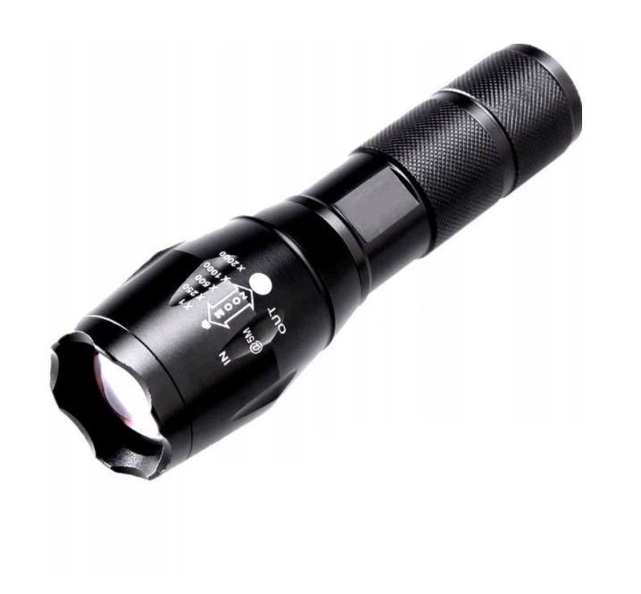 Latarka LED 1000LM UltraFire XML-T6 zoom - obrazek 2