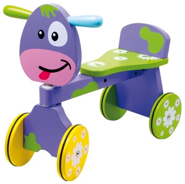 Small Foot 2733 Drewniany jeździk dla dzieci Krówka