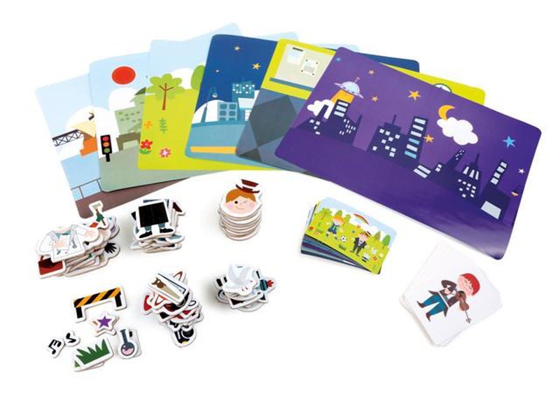 Small Foot 3918 Puzzle magnetyczne zawody - obrazek 3