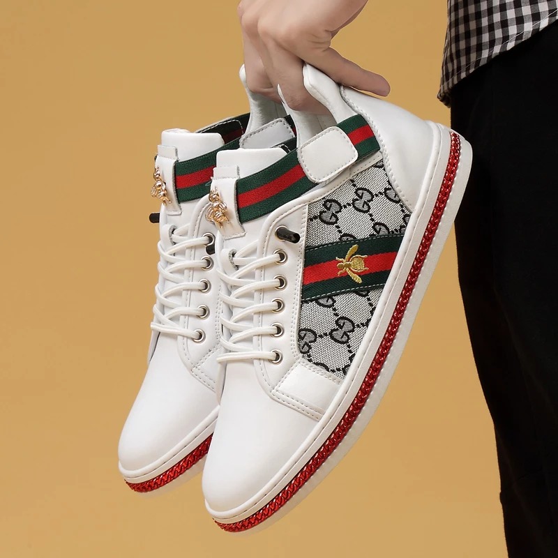 Męskie sportowe trzewiki ze zdobieniami 26,5cm - obrazek 2