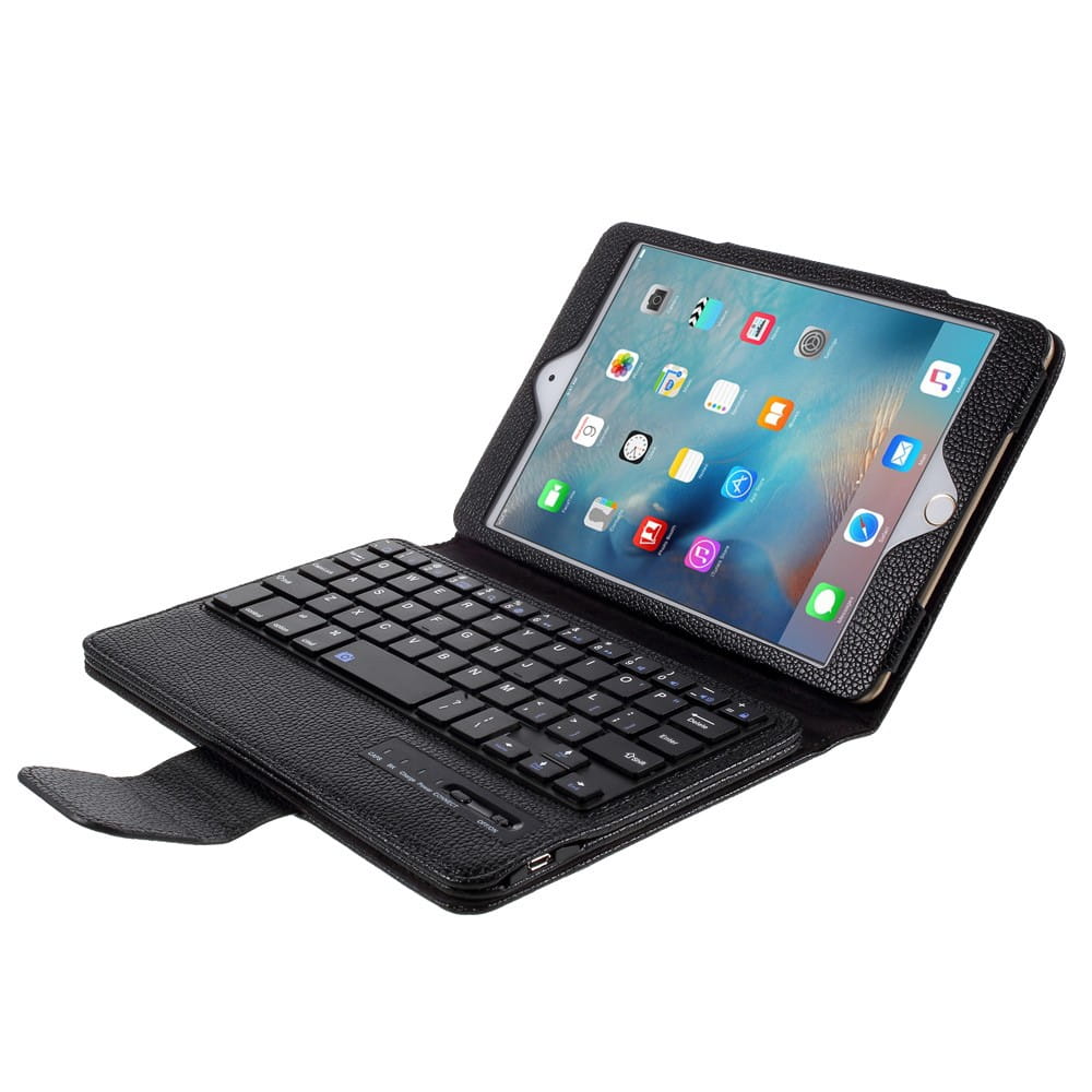 Etui Klawiatura Bluetooth iPad Mini 1 2 3 czarna - obrazek 4