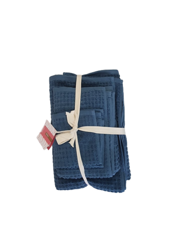 Zestaw ręczników do ciała, dłoni i twarzy, 3 sztuki - obrazek 2