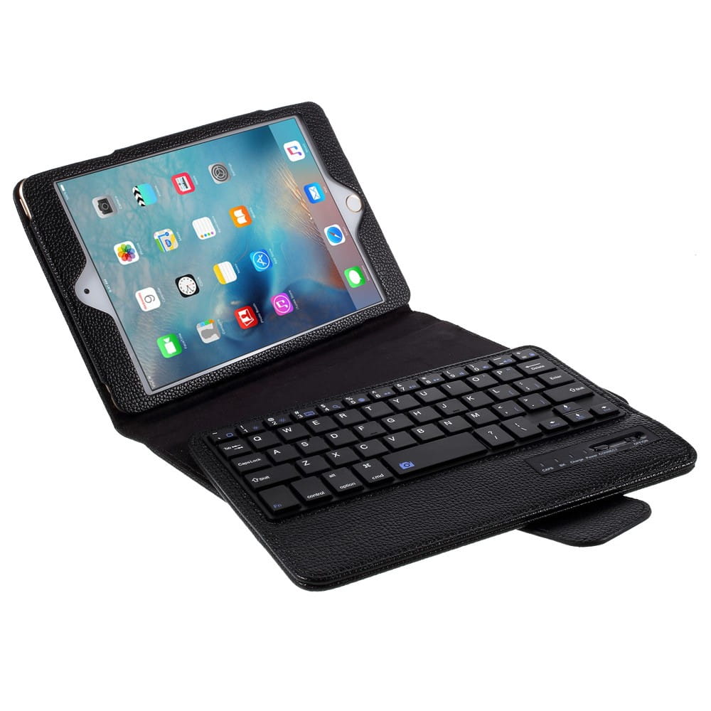 Etui Klawiatura Bluetooth iPad Mini 1 2 3 czarna - obrazek 3