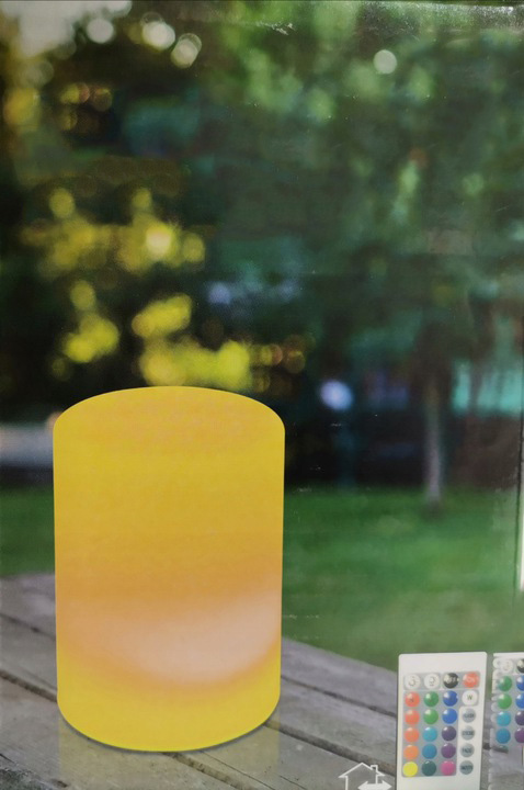 LAMPKA NOCNA LED 15 KOLORÓW + PILOT - obrazek 9