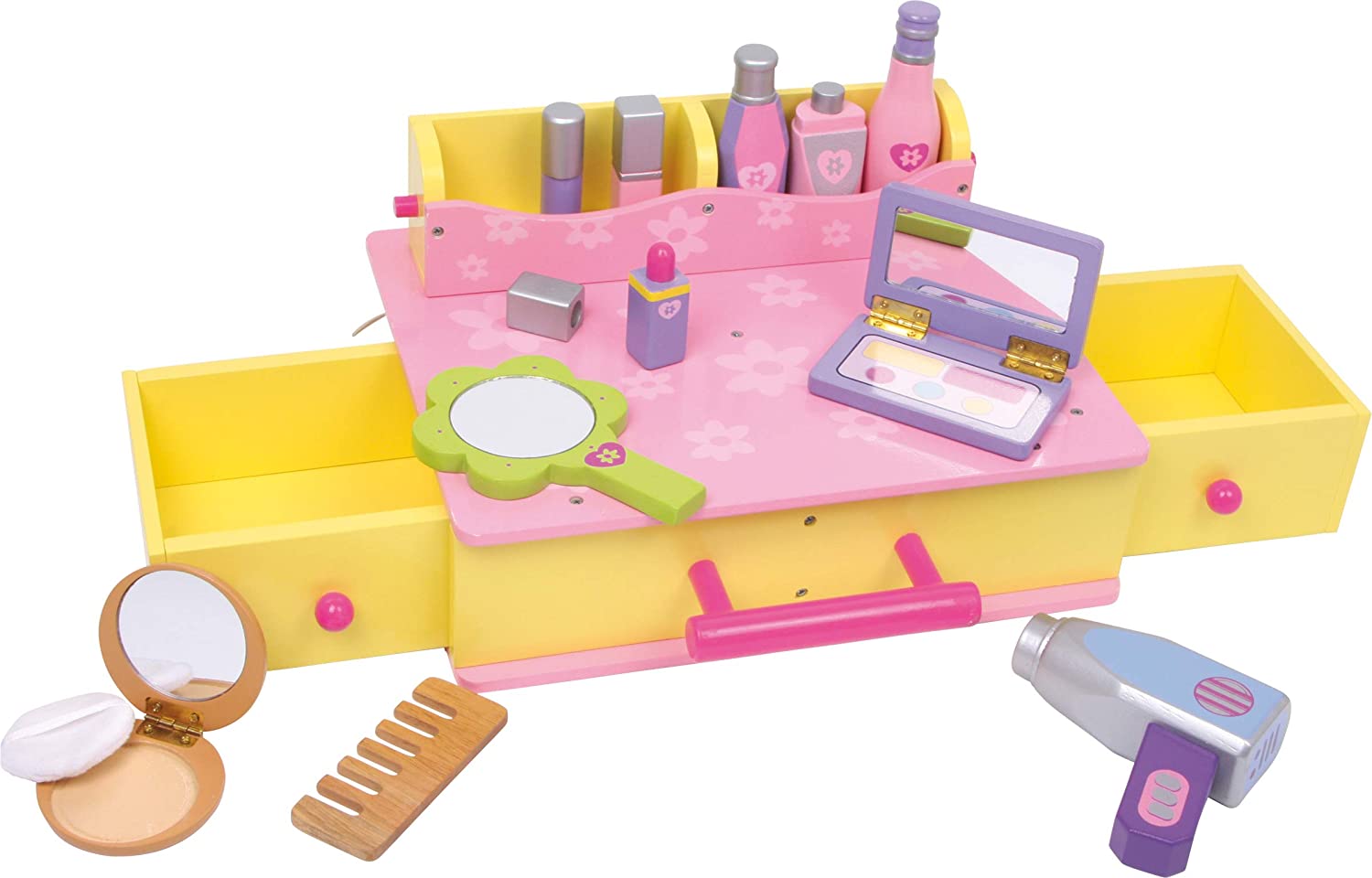 Drewniana kosmetyczka z mnóstwem akcesoriów SMALL FOOT 1556